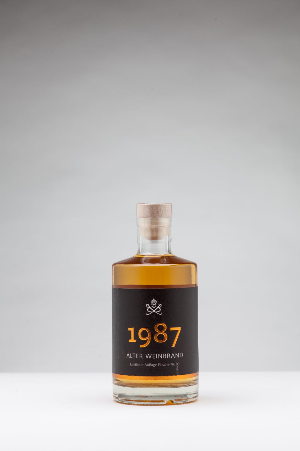 1987 Alter Weinbrand 0,5 Liter spirituosendepot.de